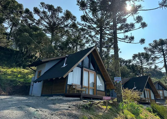 Refugio Brognoli - Chales Suicos - Com Banheira Dupla De Hidromassagem