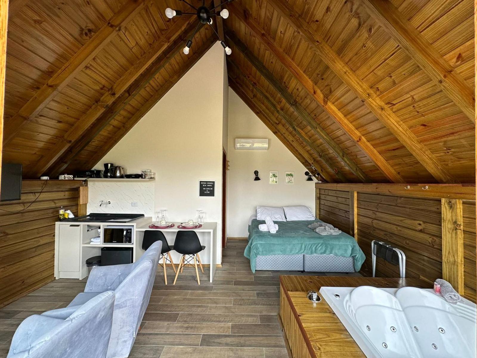 Chalet Refugio Brognoli - Suicos - Com Banheira Dupla De Hidromassagem Urubici