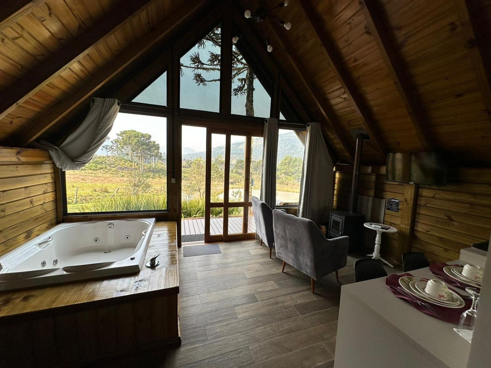 Refugio Brognoli - Suicos - Com Banheira Dupla De Hidromassagem Chalet